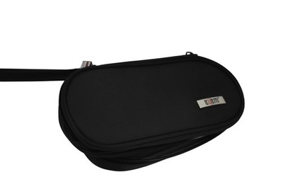 BUBM Double Compartment Storage Case Compatible 7.1 x 4.3 x 3.1'' Black