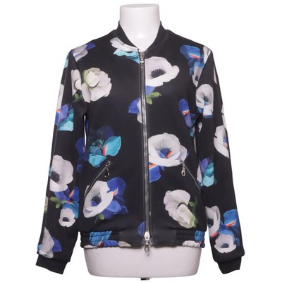 Minimarket, Bomberjacke, Damen, Größe: 36, Schwarz/Blau/Weiß/Mehrfarbig #QN2