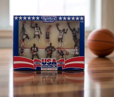 1992 Starting Lineup Dream Team Set USA Basketball Collectible Figures by Kenner