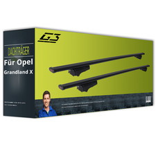 G3 Clop - Dachträger - Stahl - für Opel Grandland X Typ A18 NEU