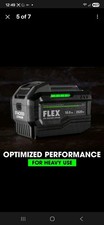 Flex FX0341-1 24V 10.0Ah Stacked-Lithium Battery, Double-Sided Fuel Gauge