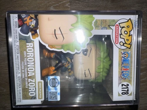 Funko Pop! One Piece Roronoa Zoro Limited Edition Vinyl Figure With Protector 2…