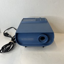 Vintage GAF View Master Model LV-1 Entertainer Blue Projector Tested Viewmaster