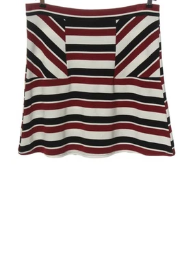 DOROTHY PERKINS Jupe évasée Dames Jupe T EU 42 rouge-noir-blanc - Photo 1/4
