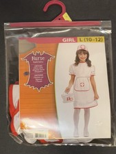 Girls Nurse Halloween Costume Size 10-12