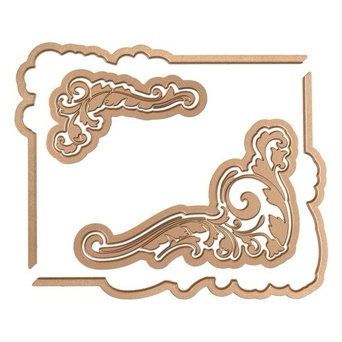 Spellbinders Gilded Leaves Shaped Panel - Plates & Templates - Picture 7 of 7