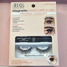 Ardell Magnetic Naked Liner & Lash 421 Black Reusable Liquid Eyelashes Set