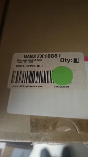 GE Microwave Power Control Board OEM WB27X10861
