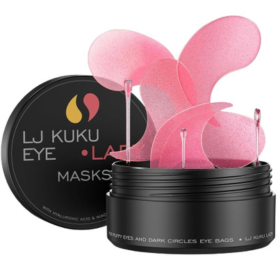 Under Eye Patches Gold Essence Hydrogel Eye Masks for Puffy Eyes and Dark Circle