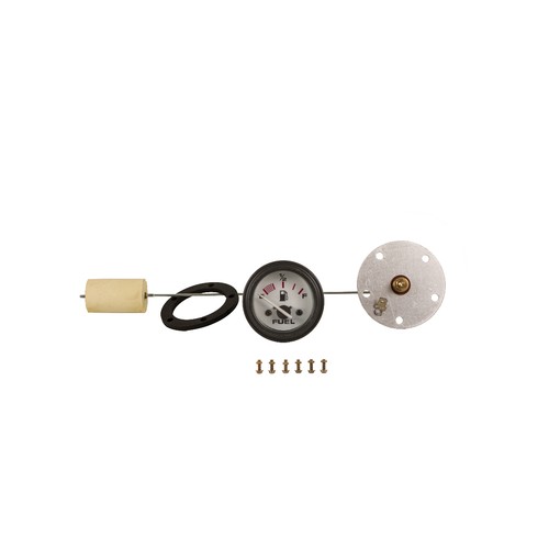 Universal 12V Fuel Tank Sending Unit with White Fuel Gauge for 6-12" Tank Depth - Picture 6 of 6