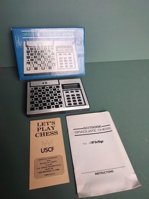 Scisys Acetronic Graduate Chess Electronic Chess Computer