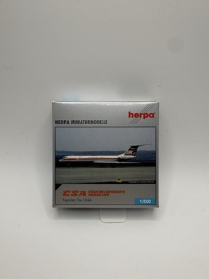 Herpa Wings 1:500 CSA Czech Tu-134