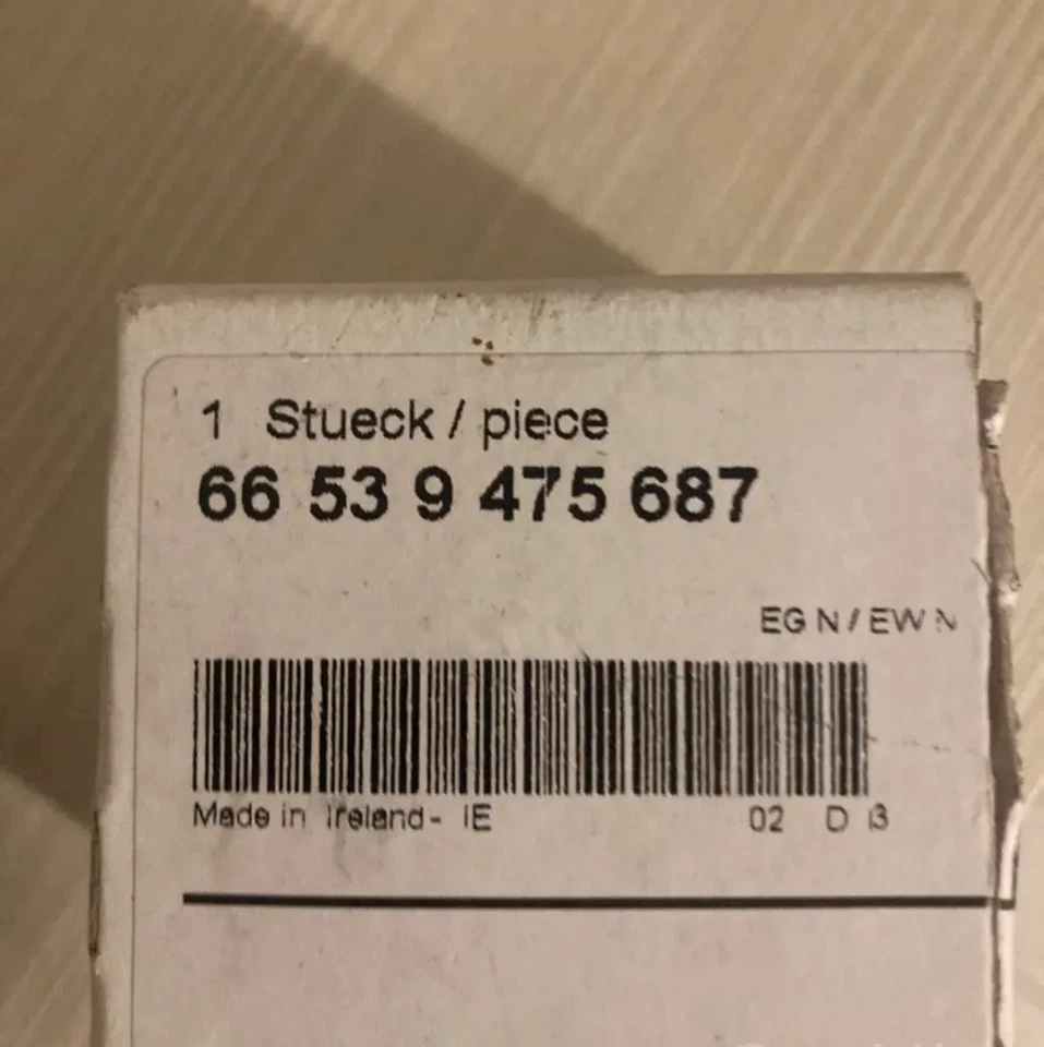 BMW X1 F48 X2 F39 mini F60 telecamera retromarcia 9475687 nuova Originale - Image 2 of 4