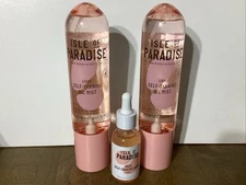Isle of Paradise Self Tanning Oil Mist 6.76oz & Face Drops 1.01oz - NEW