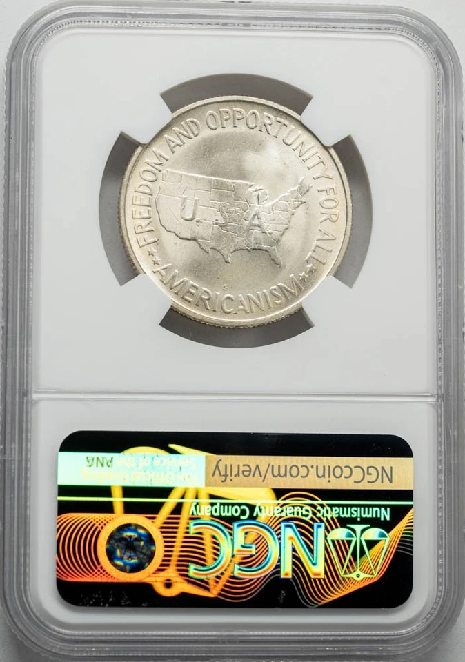 1951-S Washington Carver Half 50c MS67 NGC 950476-31 - Image 2 of 4