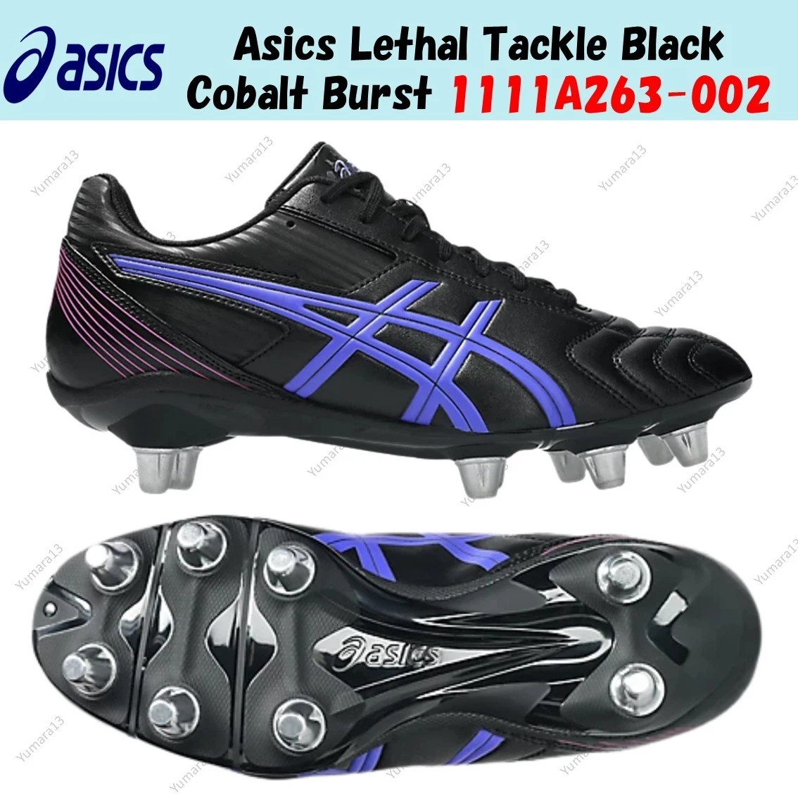 Las mejores ofertas en ASICS Lethal Tackle Black | eBay