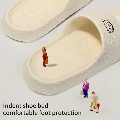 Trendy EVA Slippers Women Indoor Outdoor Summer Bathroom Sandals Shoes Home Gift - Bild 5 von 30