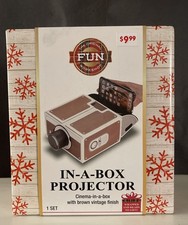 Phone Projector In-A-Box Portable Home Cinema New