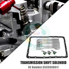 TCC Lock Up Solenoid Shift Solenoids Transmission Filter Gasket for Toyota US