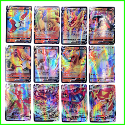 100 carte pokémon vmax