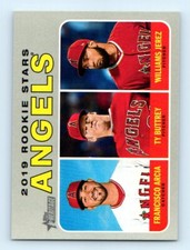 2019 Topps Heritage Ty Buttrey/Francisco Arcia/Williams Jerez Rookie Los Angeles