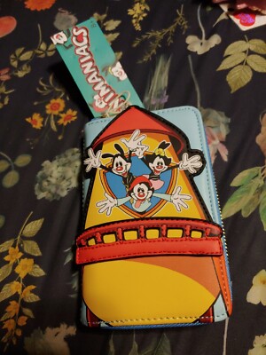 Loungefly Animaniacs Tower Zip Around Wallet NWT