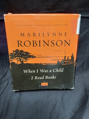 Marilynne Robinson When I Was A Child I Read Books Audio BOOK 8 Disc's