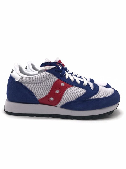 red white and blue saucony