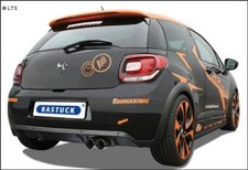 BASTUCK Sportauspuff Edelstahl Racinganlage ab Kat. Citroen DS3 1.6l Turbo
