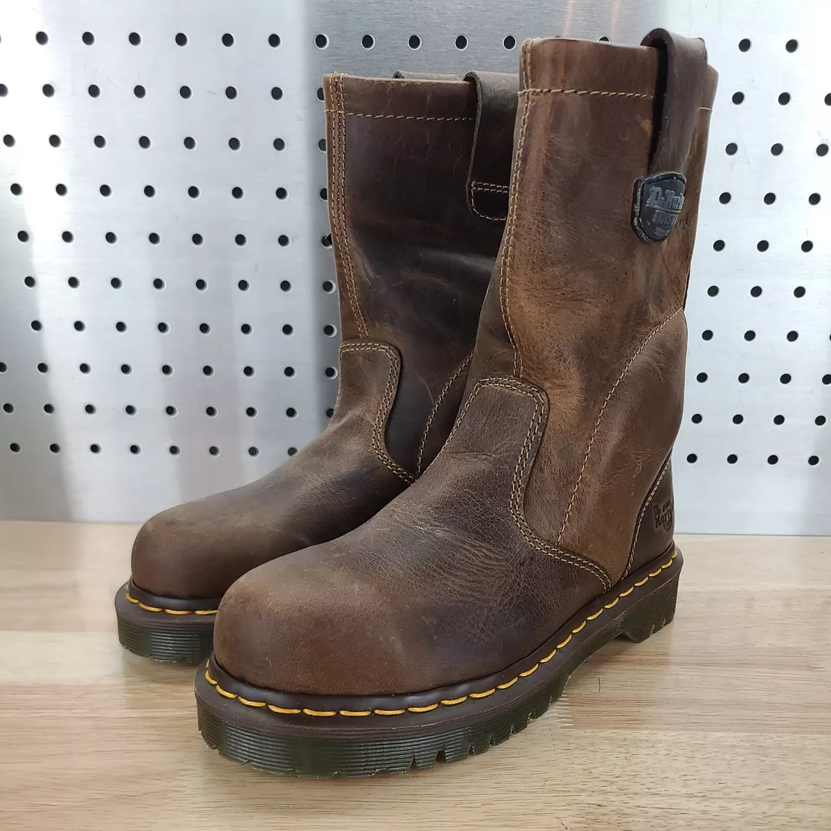 Dr martens steel hotsell toe wellington boots