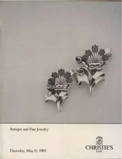 Christies Antique and Fine Jewelry Auction Catalog May 11, 1989