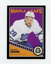 19/20 O-Pee-Chee OPC Retro Black #32 Connor Brown 078/100 Maple Leafs