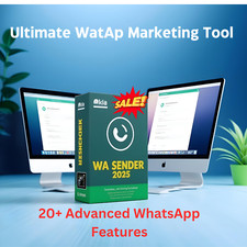 🚀 WA Sender 3.7.0 – Bulk Messaging + Group Automation + Smart Chatbot 🎯