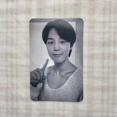 BTS JIMIN THE FACE Japan FC Limited Lucky draw Official Photocard