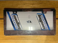 Custom Accessories  Chrome Classic Style License Plate Frame 92871