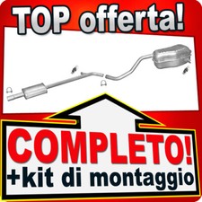Scarico Completo per RENAULT CLIO III 1.2 1.4 / GRAND MODUS 1.2 1.4 Marmitta