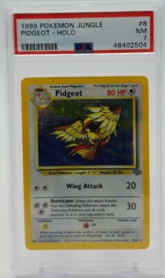 【即購入、値下げ相談お気軽に】1999 遊戯王OCG 山　NM psa7 1999 Pokemon Jungle PIDGEOT Holo PSA 7 NM #8 Unlimited Edition TCG