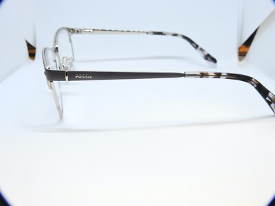 FOSSIL FOS 7034 FRE Purple Silver 53-16-140 Eyeglasses Frame  display picture 1