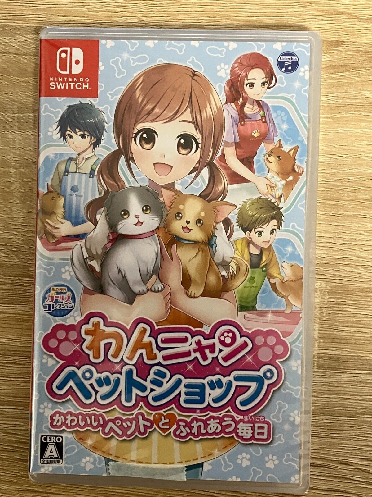 Wan Nyan Pet Shop Every day to interact with cute pets NIntendo Switch Games  NEW