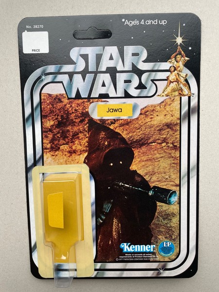 KIT TRASERO TARJETA JAWA CON CAPA DE VINILO STAR WARS Next Gen y blister autoadhesivo 12back