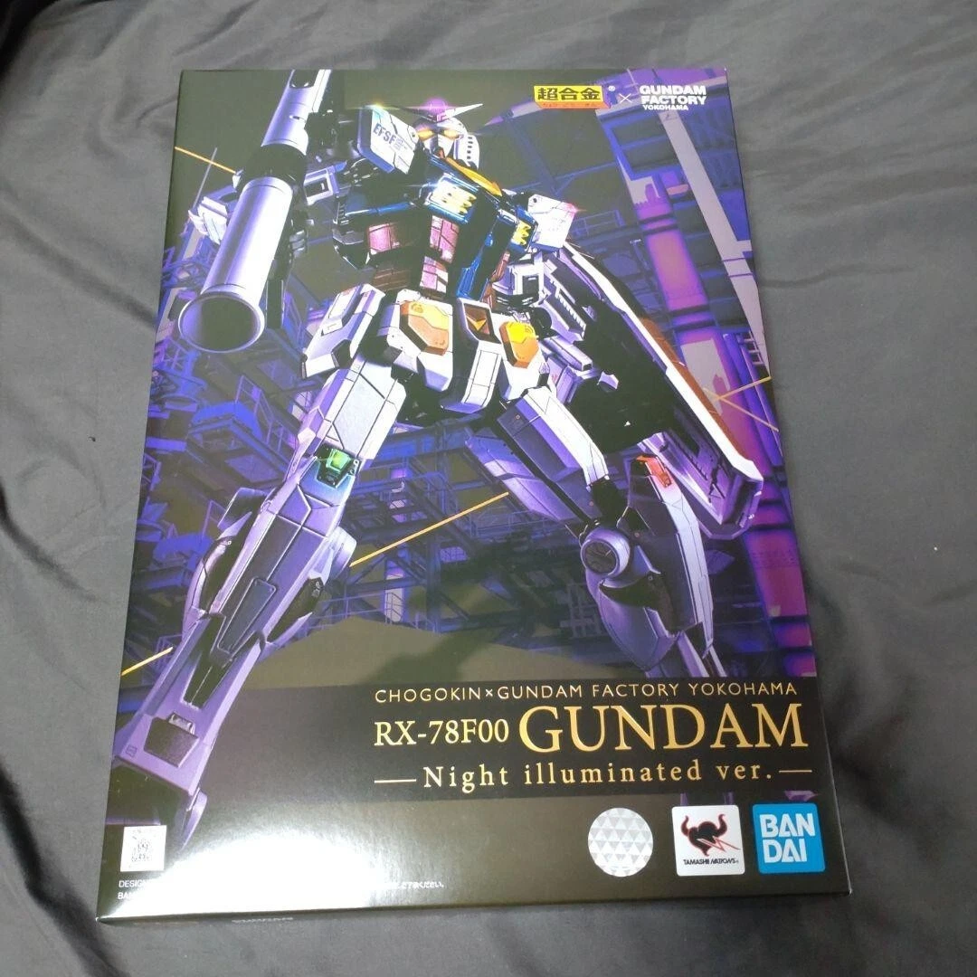 Chogokin x GUNDAM FACTORY YOKOHAMA RX-78F00 GUNDAM Night illuminated ver Bandai
