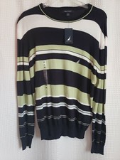 Nautica Pull Over Striped Men's Sweater Size XL NEW w/ Tags