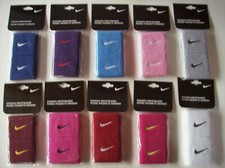 Nike Wristbands Swoosh 2pk Different Colors New
