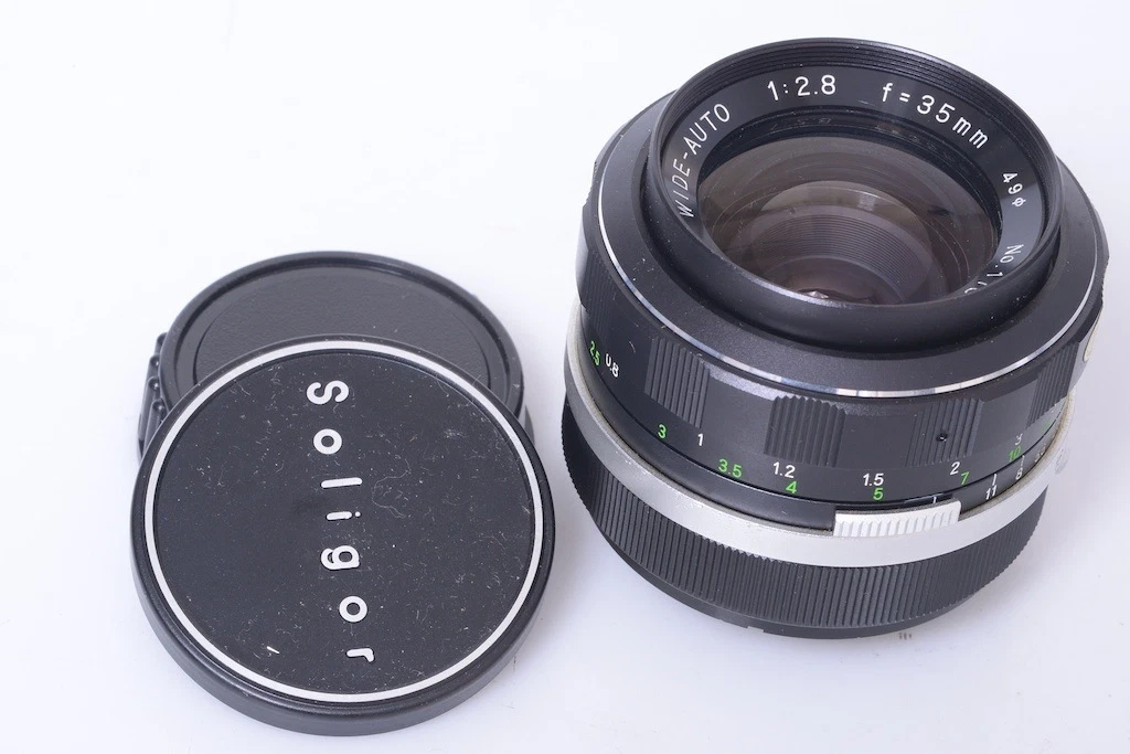 Nikonマウント　Soligor f2.8/35mm 広角レンズ Soligor f/2.8 Camera Lenses for Nikon for sale | eBay