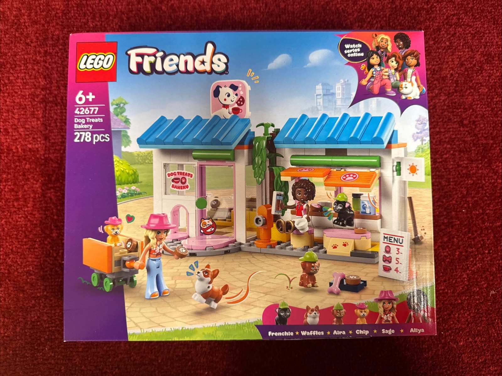 Lego Girls Green Friends Dog Treats Bakery Shop Toy - Image 3