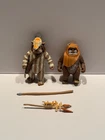 Kenner Star Wars Power of the force Ewoks Wicket and Logray