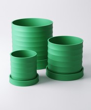 Muschel Blumentopf 3D Druck Zimmerpflanze Kaktus Sukkulente 30 Farben wählbar