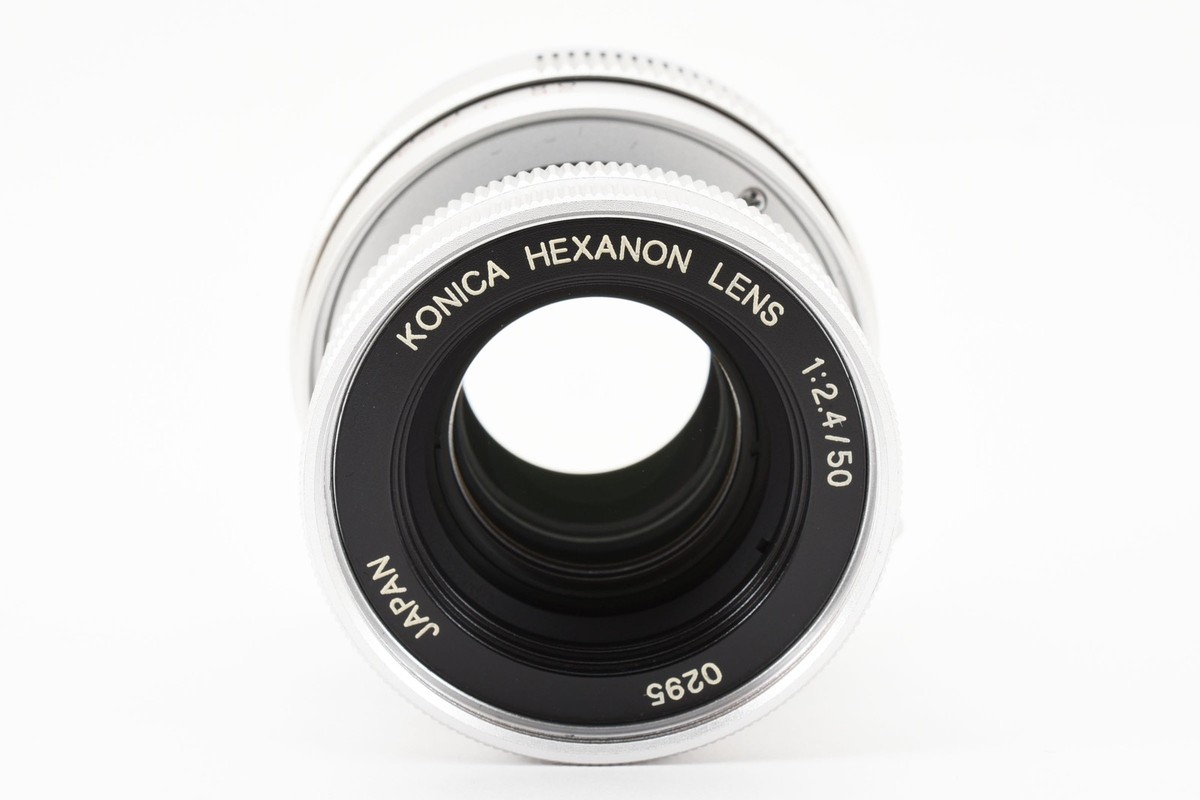 Top MINT] Konica Hexanon 50mm f/2.4 Standard Lens L39 Leica Screw