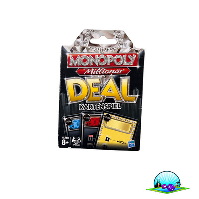 Monopoly Deal Millionär Kartenspiel Hasbro 2012 - NEU