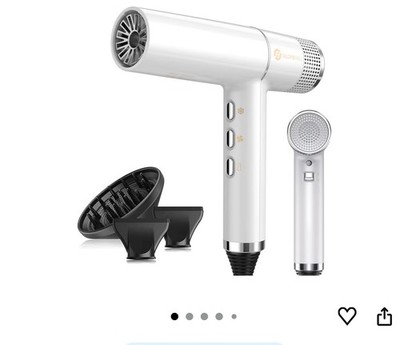 Slopehill Hair Dryer Unique Brushless Motor Intelligent Fault Diagnosis 110,000R